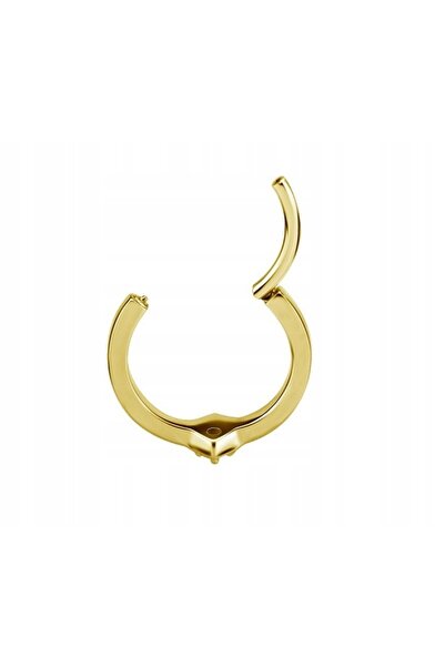 NO BRAND Cercel tip clicker decorativ - Swarovski - 1,2/12