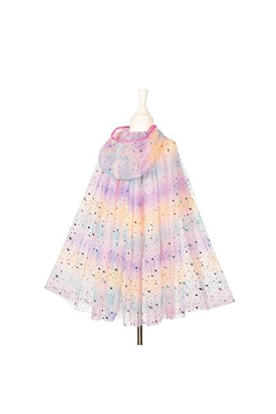 NO BRAND Souza! Costum de zână cu glugă, pelerină curcubeu, Julyanne, 8-10 ani