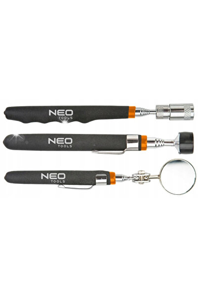 NEO Tools Oglindă de inspecție + 2 x Suport magnetic NEO