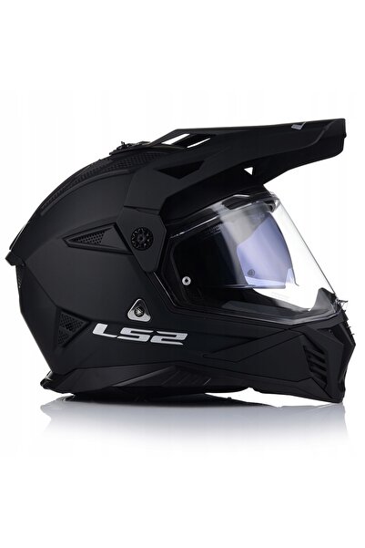 NO BRAND CASCA LS2 MX702 PIONEER II NEGRU MAT [Mărimea XXL]