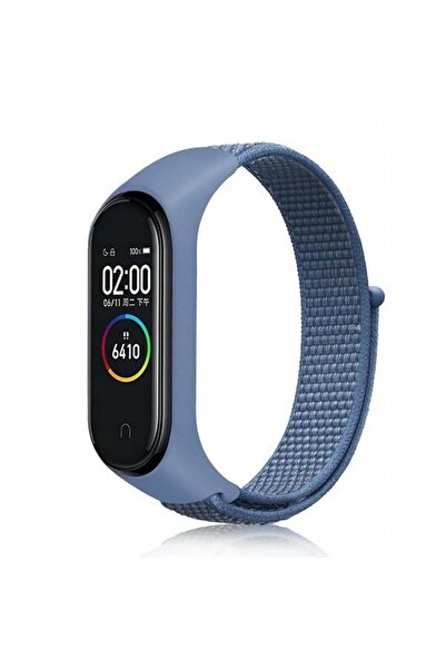 Beline Curea tip buclă din nailon albastru/albastru pentru Mi Band 7/6/5/4/3