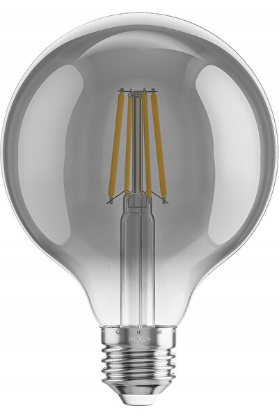 Mexen VINTIS Bec LED cu filament 10X E27 G95 4W Cald 2200K 280 LM Fumuriu
