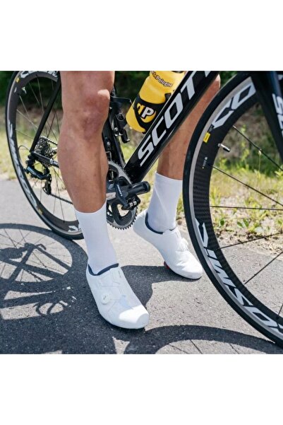 NO BRAND Todo Cycling AERO Serpente, șosete de ciclism profesionale, 35-38 alb
