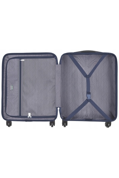 NO BRAND Valiză mică PUCCINI SAN DIEGO ABS025C 7A, culoare granat.