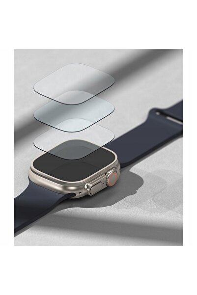 NO BRAND Sticlă securizată Ringke ID FC Glass Pachet de 4 pentru Apple Watch ...