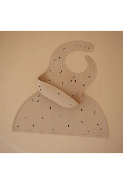 NO BRAND Mushie: bavetă de silicon Bees BEEES 101498