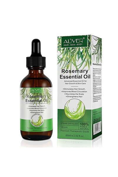 NO BRAND ALIVER ulei esențial de rozmarin pentru păr și scalp 60ml