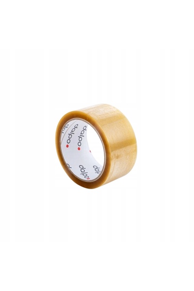 NO BRAND Bandă adezivă transparentă lată Dalpo 48 mm lungime 55 m 1 buc.