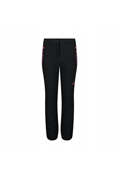 CMP Pantaloni lungi elastici pentru copii unisex negri 176