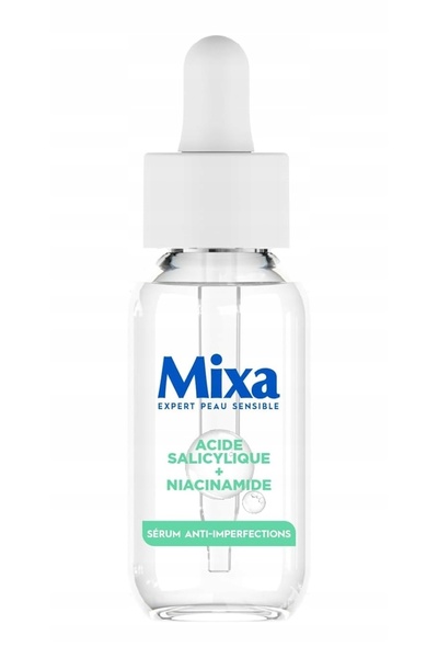 NO BRAND Mixa Lab ser anti-imperfecțiuni cu acid salicilic și niacinamidă 30ml