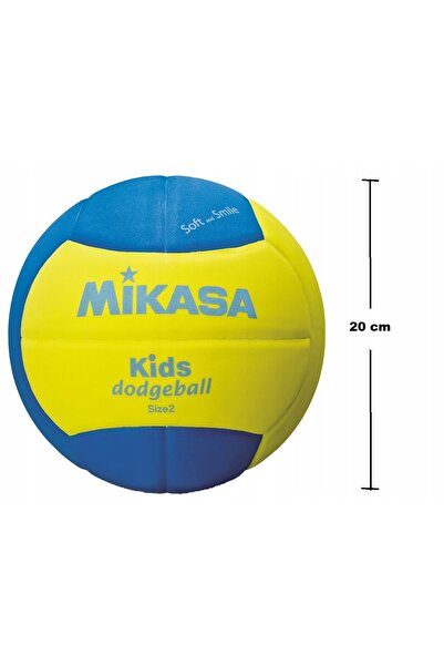 MIKASA Minge de Dodgeball pentru jocul Dodgeball Doi pe doi SD20 Albastru