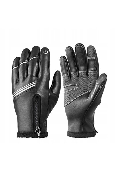 Reis Mănuși RDROPO-BLACK căptușite cu fleece THINSULATE, 12 perechi, mărimea XL