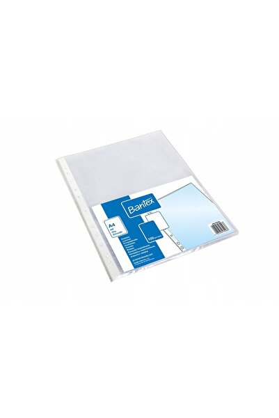 Bantex Plicuri pentru documente, plic pentru documente, Crystalic A4, 45 micr...