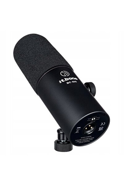 NO BRAND Microfon dinamic t.bone BC 500, microfon de studio pentru transmisiu...