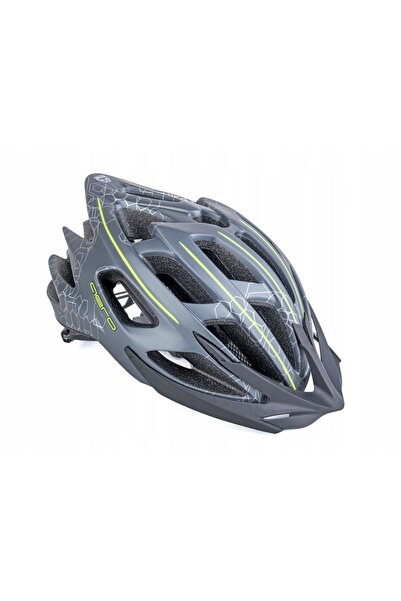 NO BRAND Casca AUTHOR AERO X8 52-58cm gri-galben (fluo)
