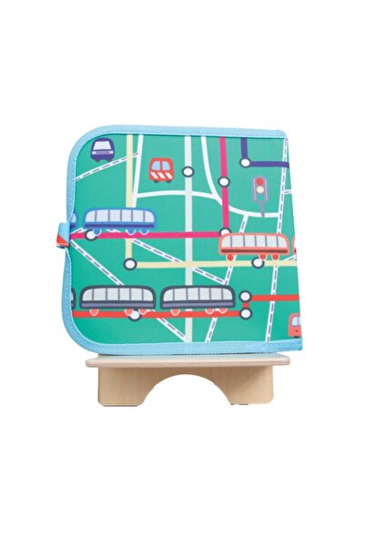 NO BRAND Carte de colorat cu creioane care se pot estompa Doodle It Book -Jaq