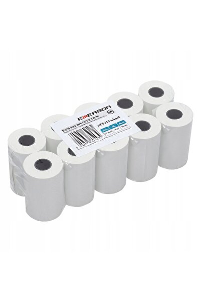 Emerson Rolă de hârtie termică 57 x 15 (57mm x 15m) pentru casă de marcat 10 ...
