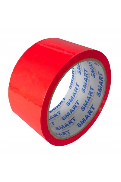 Smart Bandă adezivă roșie lată 48 mm lungime 45 m 1 buc.