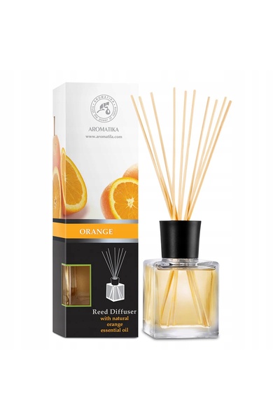 NO BRAND Aromatika Difuzor de parfum cu bețișoare Orange 200 ml