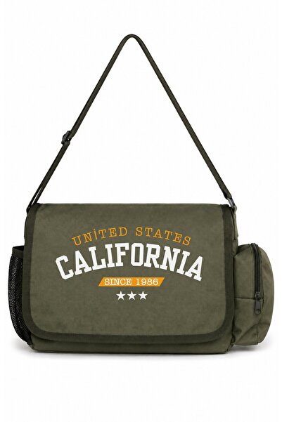 SEVBANO California Printed Unisex School, Sports, Office Multi-Purpose Messen...