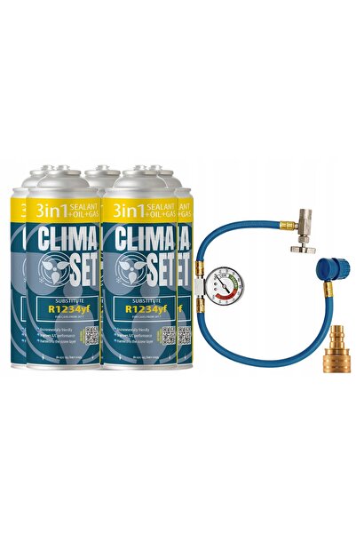 NO BRAND KIT DE ETANȘARE 3 ÎN 1 PENTRU REFRIGERARE AUTO AC, 5x ADAPTOR R1234Y...