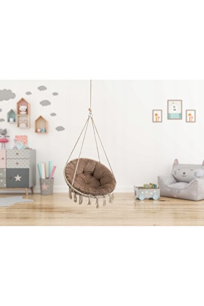 NO BRAND Pernă mare pentru leagăn, pernă rotundă pentru cuibul de stork, 92x9...