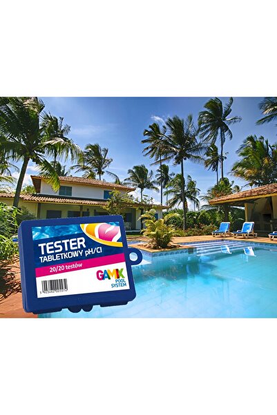 NO BRAND Gamix Tabletă Tester PH CL pentru Apă de Piscină, Măsurarea Clorului...