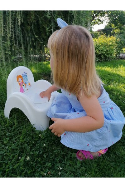 NO BRAND Olita pentru bebeluși cu capac, scaun pentru copii cu spătar, confor...