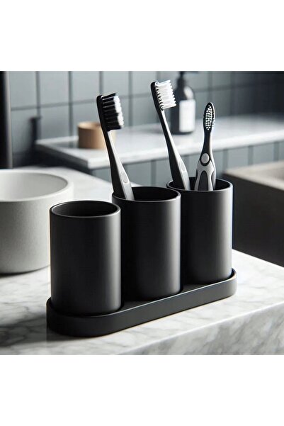 NO BRAND ORGANIZATOR MODERN INDUSTRIAL DE BAIE PENTRU PERIUȚE DE DINȚI ȘI COS...