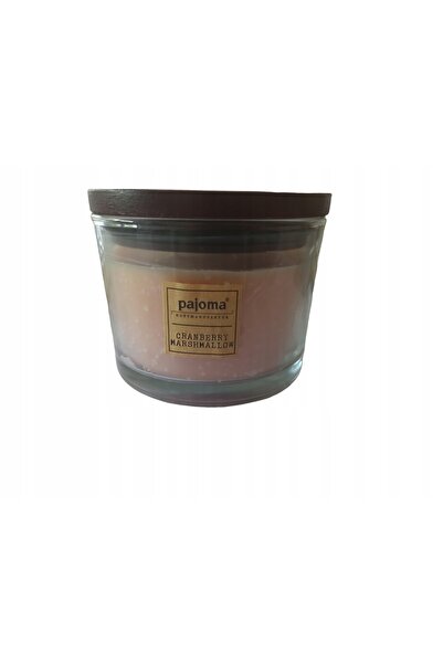 NO BRAND Lumânare parfumată în sticlă, aromă de merișor și bezea, 340g