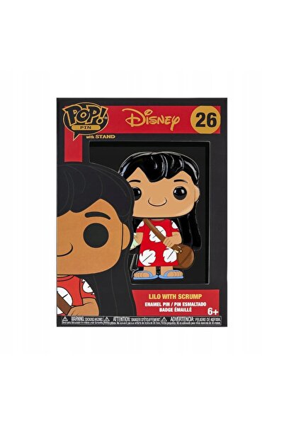 Funko Pop Pin Stitch Lilo cu Scrump