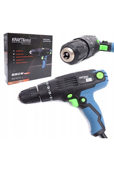 Kraft&dele Mașină de găurit/înșurubat, alimentare 230V, KD1673-Z, LED