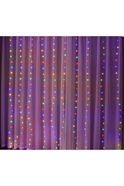 NO BRAND Ghirlandă luminoasă LED USB 300 RGB cu fir + telecomandă