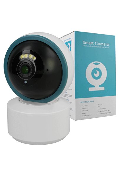 Stator Cameră IP WiFi rotativă de interior, monitor pentru bebeluși, cu lumin...
