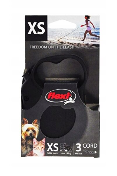 NO BRAND Smycz Flexi Standard XS 3m/8kg Culori asortate