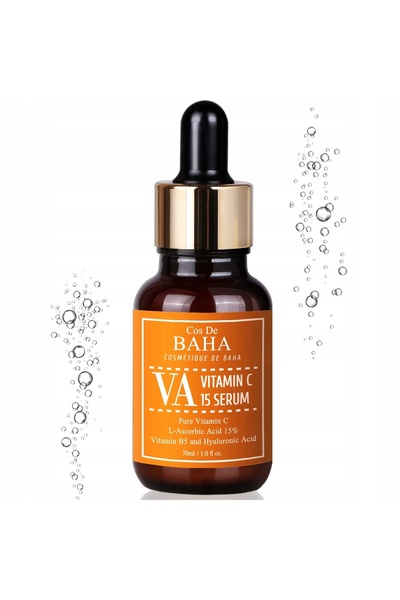 NO BRAND COS DE BAHA - Ser cu Vitamina C 15% Acid Ascorbic, 30 ml - Ser facial