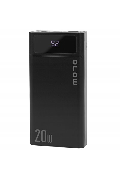 Blow POWERBANK 20000 mAh 22,5W QC PD USB-C ÎNCĂRCARE RAPIDĂ SIGURĂ CAPACITATE