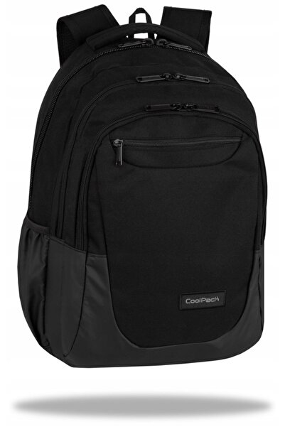 NO BRAND Rucsac școlar cu multiple compartimente, termoizolant, negru, 27 L