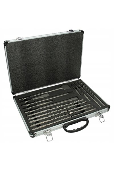 HiKOKI - Hitachi Set de burghie și dălți HIKOKI SDS+ cutie de aluminiu 17 pie...