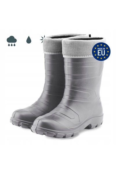 NO BRAND Cizme de ploaie de damă, călduroase, din cauciuc EVA, LADEHEID LMG-8...