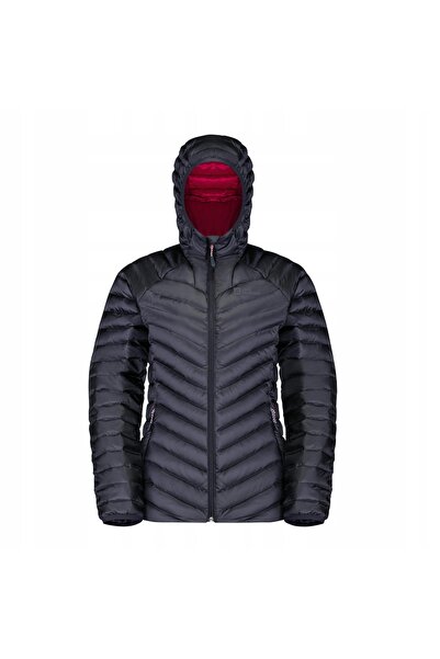 Jack Wolfskin Geacă de puf pentru femei Passamani cu glugă - Grafit - S