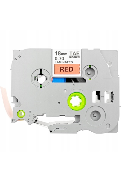 NO BRAND 5x BANDĂ TAe-441 TZe-441 TZ-441 PENTRU BROTHER, LAMINATĂ, ROȘIE, 18 ...