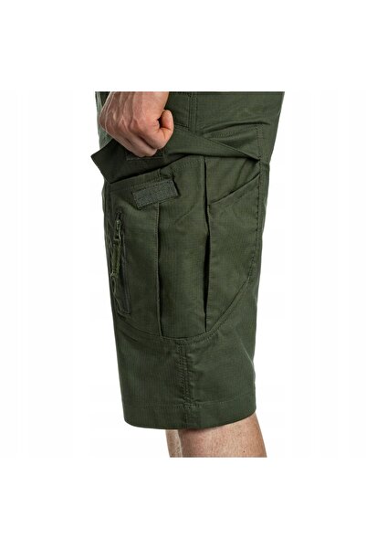 NO BRAND Pantaloni scurți bărbați tactici Texar Elite Pro Micro Ripstop, oliv...