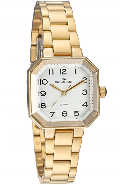 JORDAN KERR Ceas elegant de damă auriu P9005 IPG 26 mm cu sticlă nuanțată