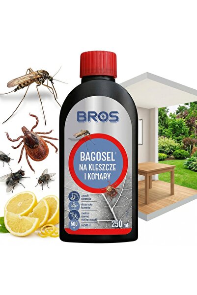 bros PREPARAT SPRAY LICHID BAGOSEL PENTRU ȚÂNȚARI ȘI INSECTE 250ml SUPER EFIC...