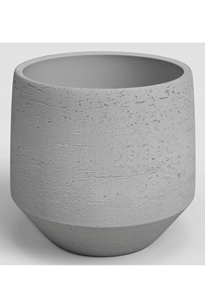 NO BRAND ghiveci gri, ceramică culoare cenușă deschisă, VENUS 23/22, ghiveci ...