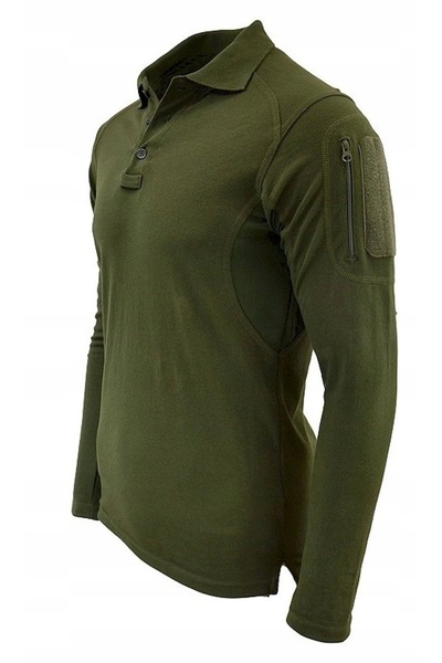 NO BRAND Texar Military Elite Pro Olive Bluză tip polo cu mânecă lungă pentru...