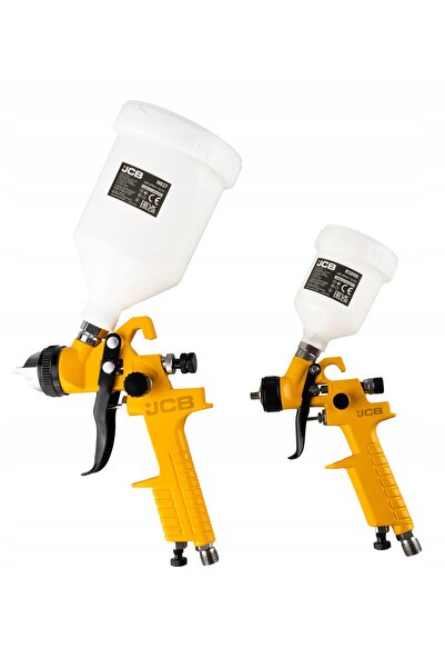 Jcb SET PISTOL DE VOPSIT PULVERIZATOR DE VOPSELE PISTOL PNEUMATIC KIT REDUCTOR