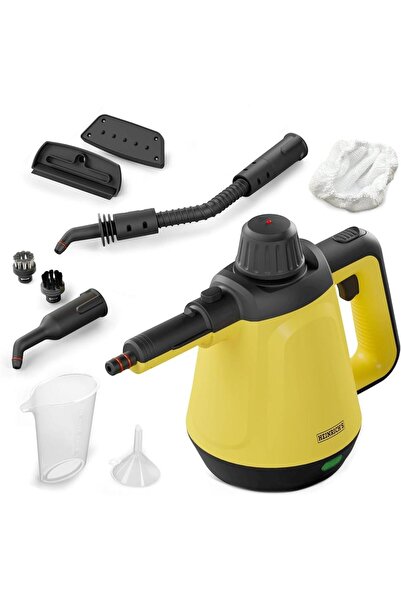 Heinrichs HEINRICH'S 8734 Steam Cleaner, 1200 W, 3.5 Bar (Yellow)