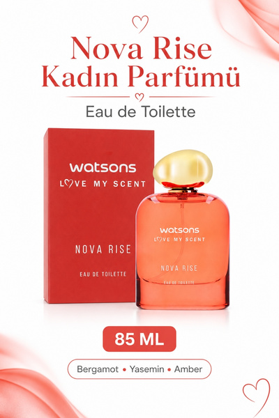 Watsons Egzotik & Çiçeksi Kadın Parfümü EDT 85 ml - Bergamot, Safran & Ud Ağacı